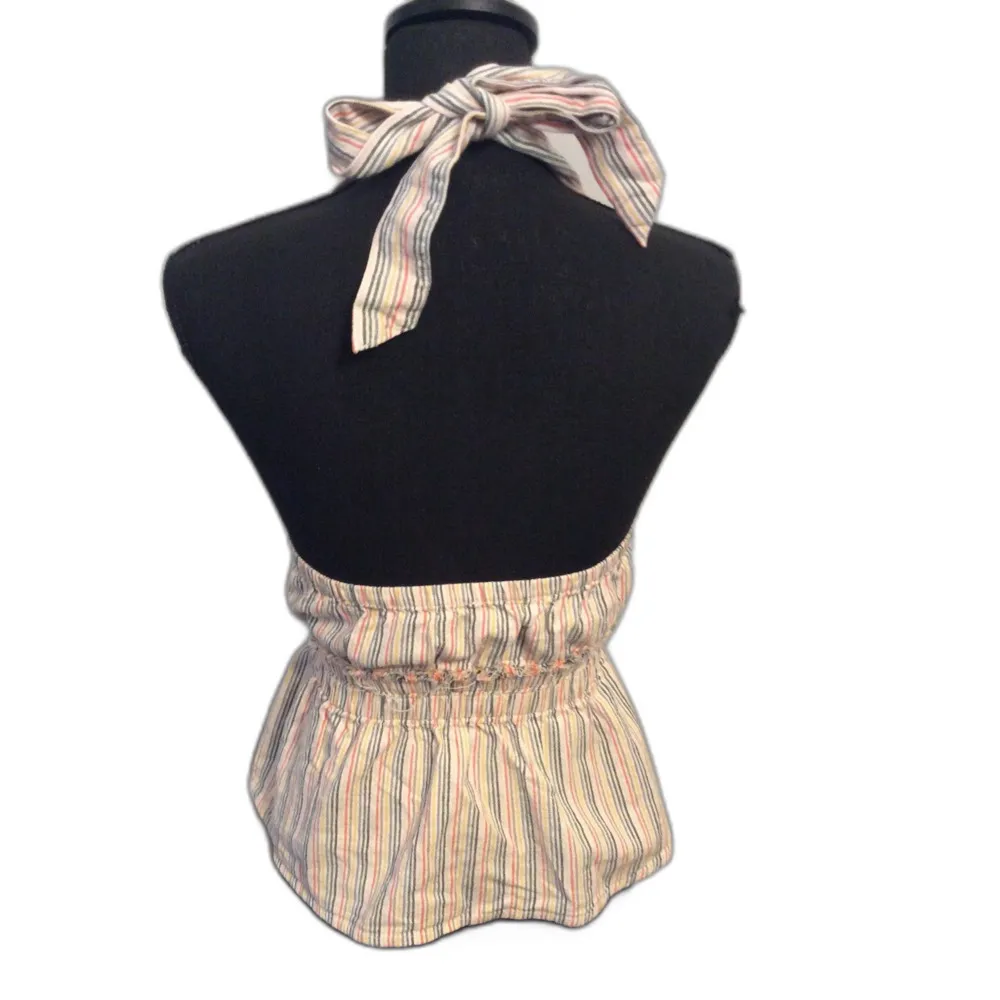 American Eagle XS Striped Halter Top Womens - Image 2