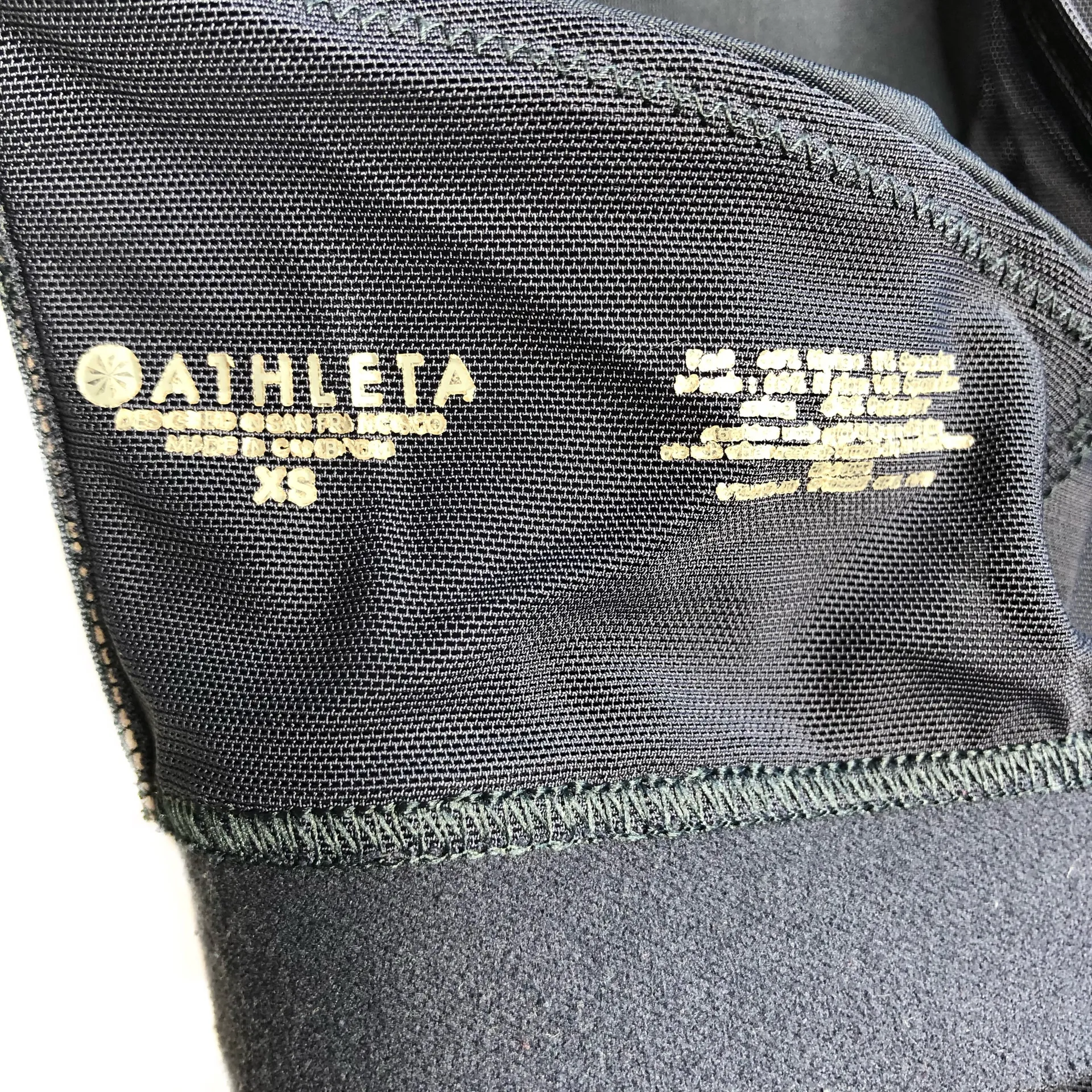 Athleta Dream Support Tank Top Mesh Back Navy - Image 9