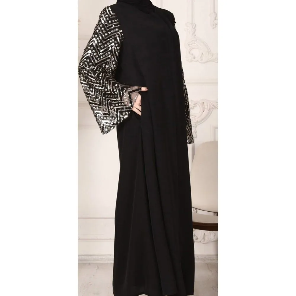 Black Abaya size 16 - Image 7