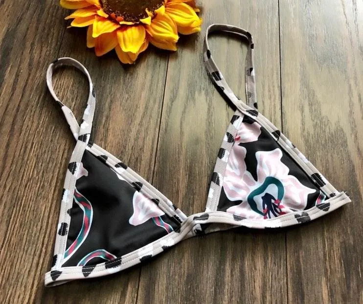 TAVIK JETT Blossom Bikini Swim Top X•SMALL - Image 3