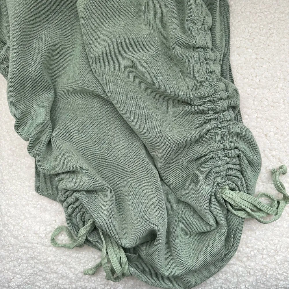 Princess Polly Lioness Military Minds Mini Dress Sage Green - Image 9