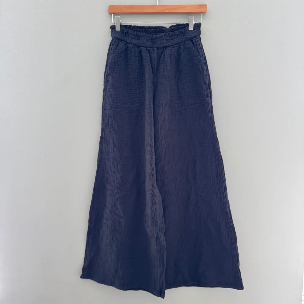 Aerie High Waisted Wide Leg Pants - Image 4