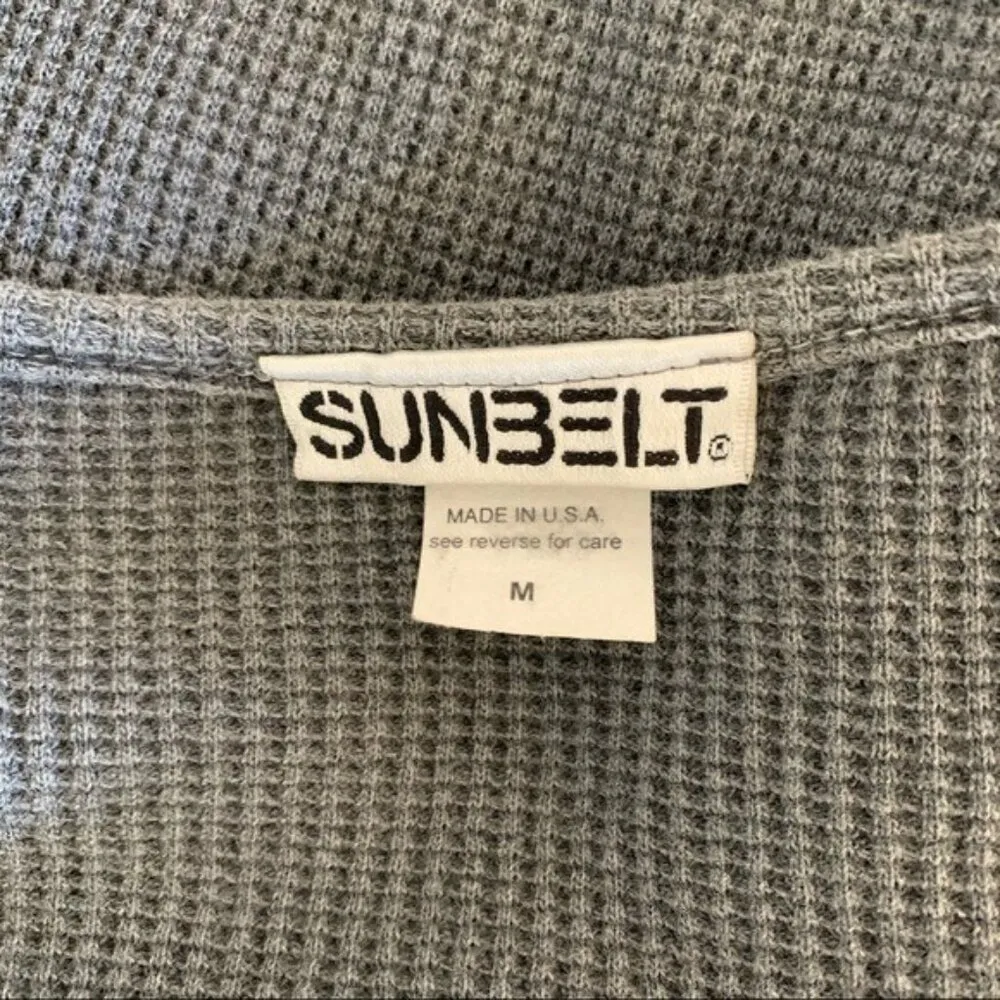 Sunbelt Gray Dress Medium Long Sleeve Stretch Workwear Essentials - Image 6