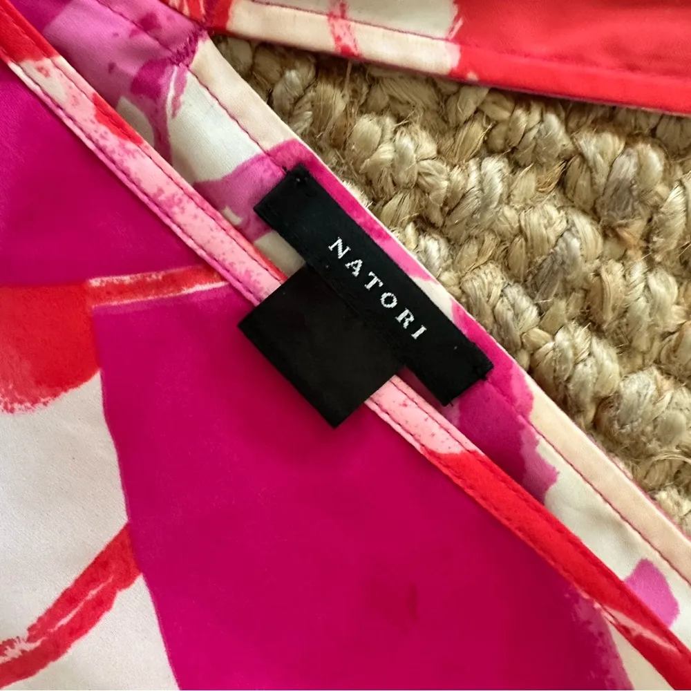 NATORI Lucent Palms Caftan Duchesse Rose Pink Size undefined - Image 3