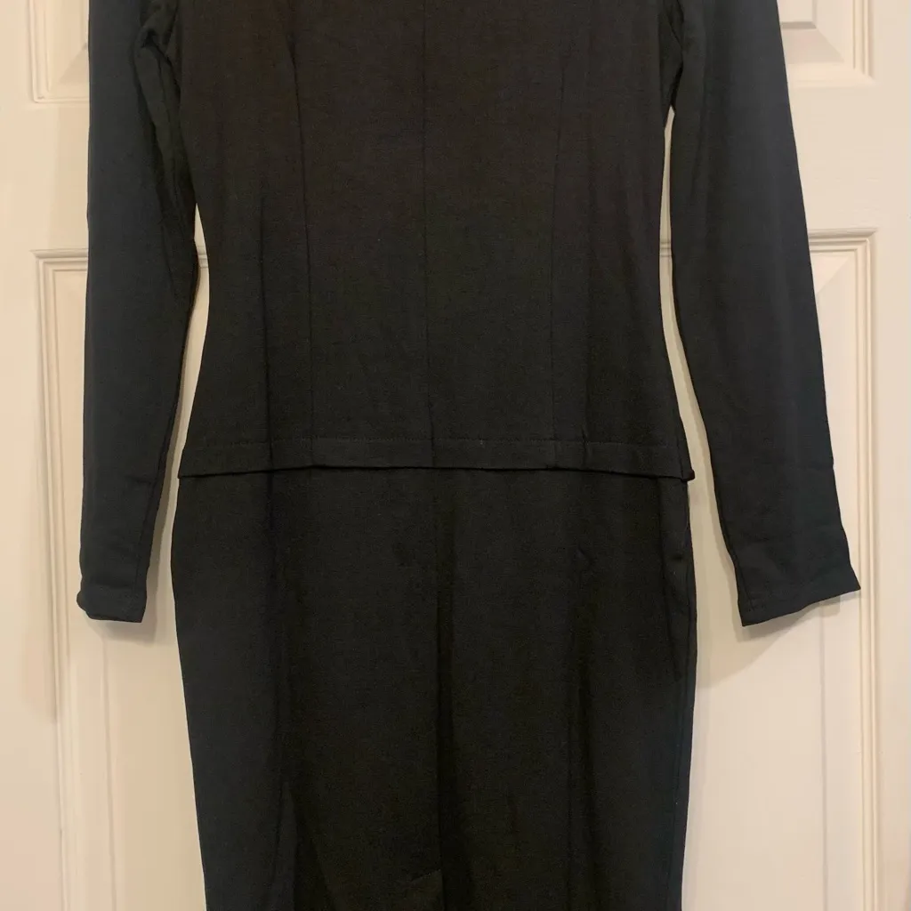 Mushare Collection Vogues Black & Red Business Pencil Sm Dress. 2829 - Image 7