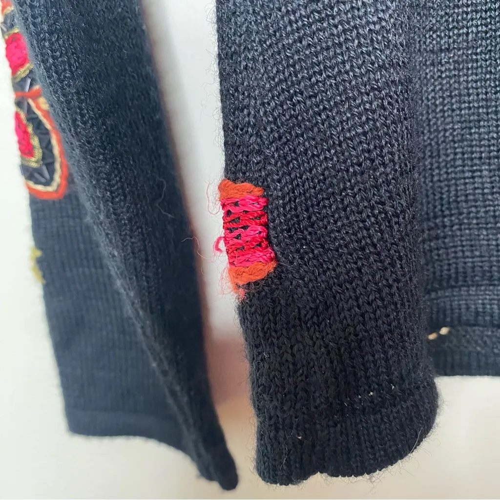 Talbots Petites Full Zip Wool Blend Cardigan Sweater S - Image 12