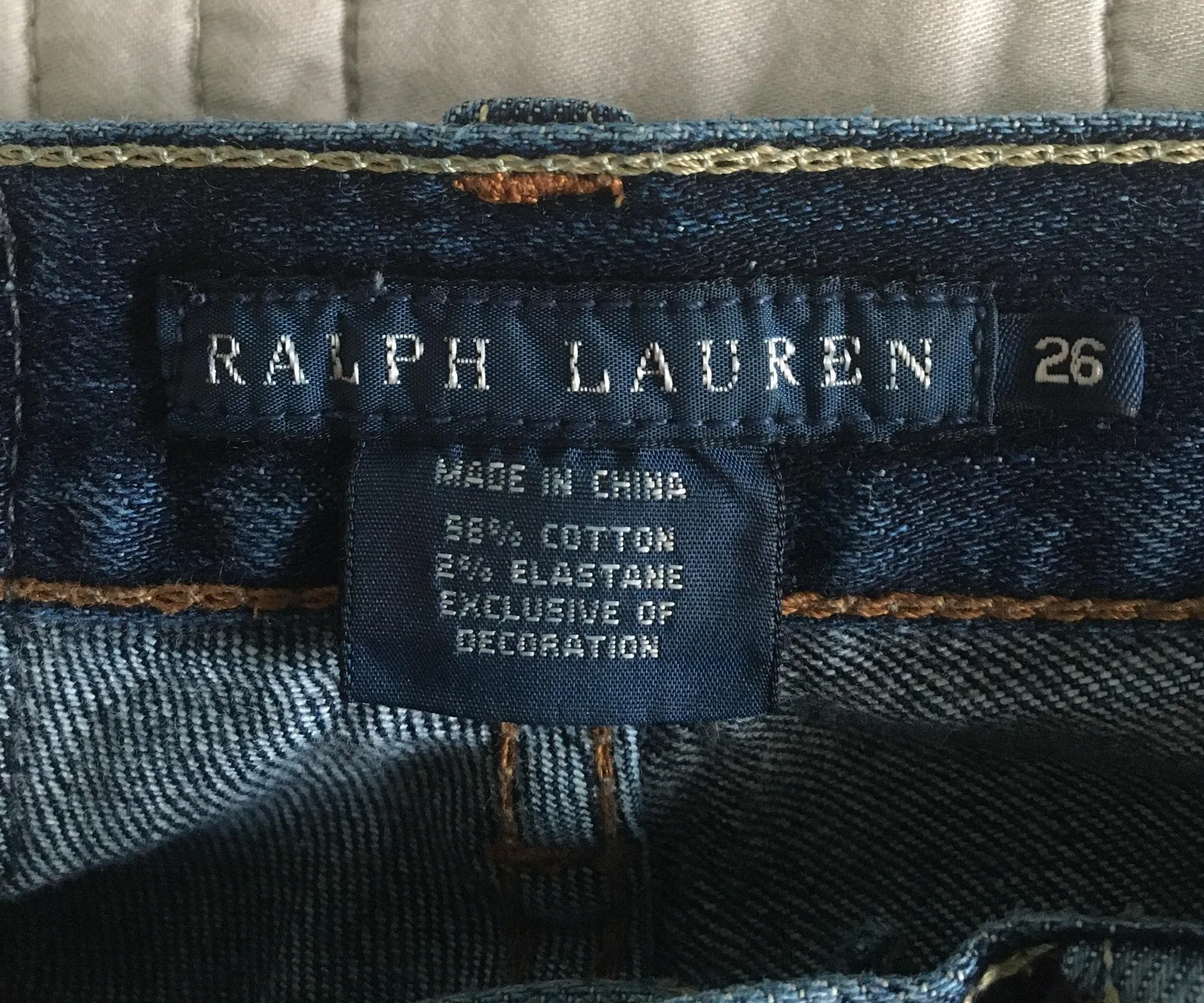 Ralph Lauren Vintage Blue Label Jeans - Image 2
