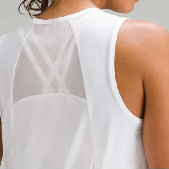 Lululemon Sculpt white tank top - Image 2