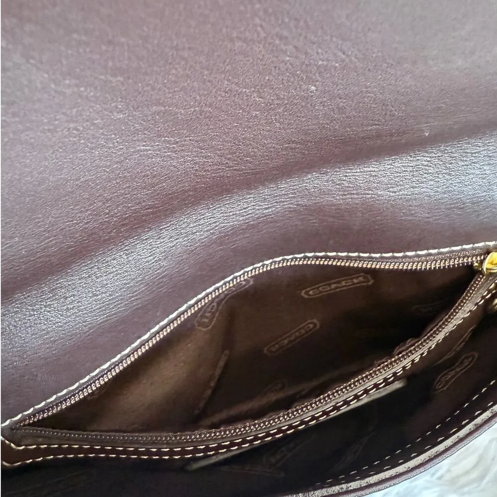 COACH Mahogany 9599 Legacy Flap Crossbody - Image 10