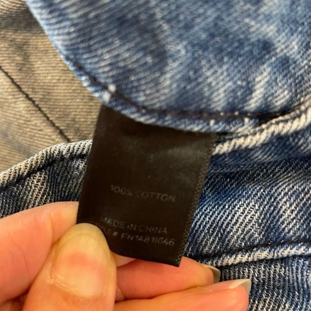 PTCL Ethical Clothing Womens 100% Cotton Cargo Pocket Jeans Blue Size 26 NWT - Image 7