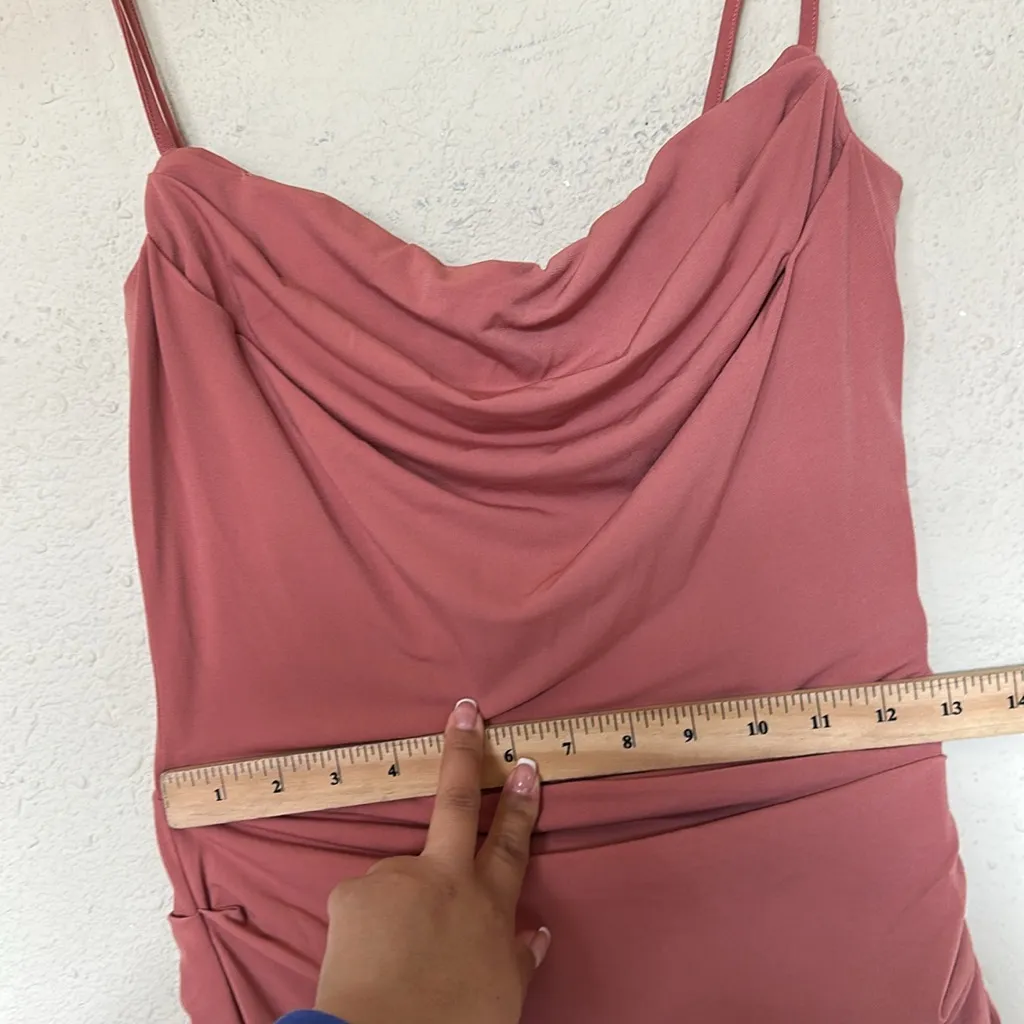 House of CB 'Marciella' Rose Draped Corset Midi Dress NWOT‎ size S - Image 9