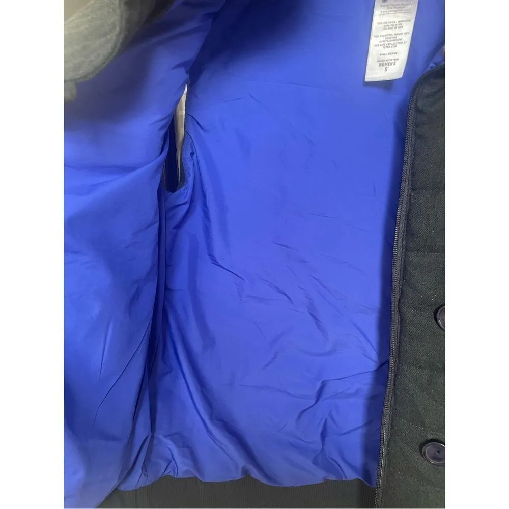 Patagonia Women’s Vagabunda Quilted Fleece Neck Puffer Vest Dark Gray S - Image 12