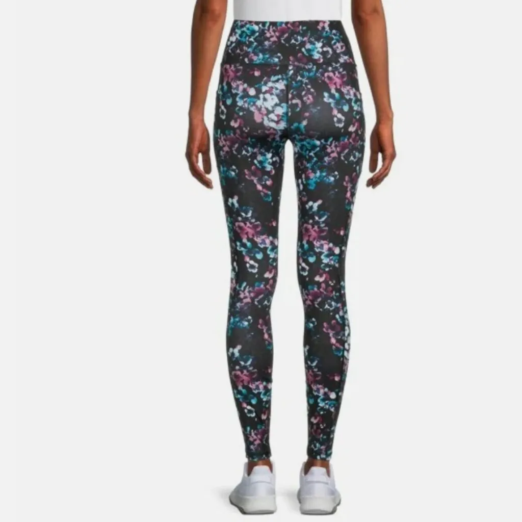 Avia  Active Core Performance Legging Black Floral L 12-14 - Image 2