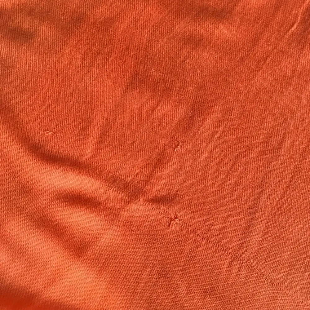 Bright Orange Pashmina Style Fringe Scarf - Image 13