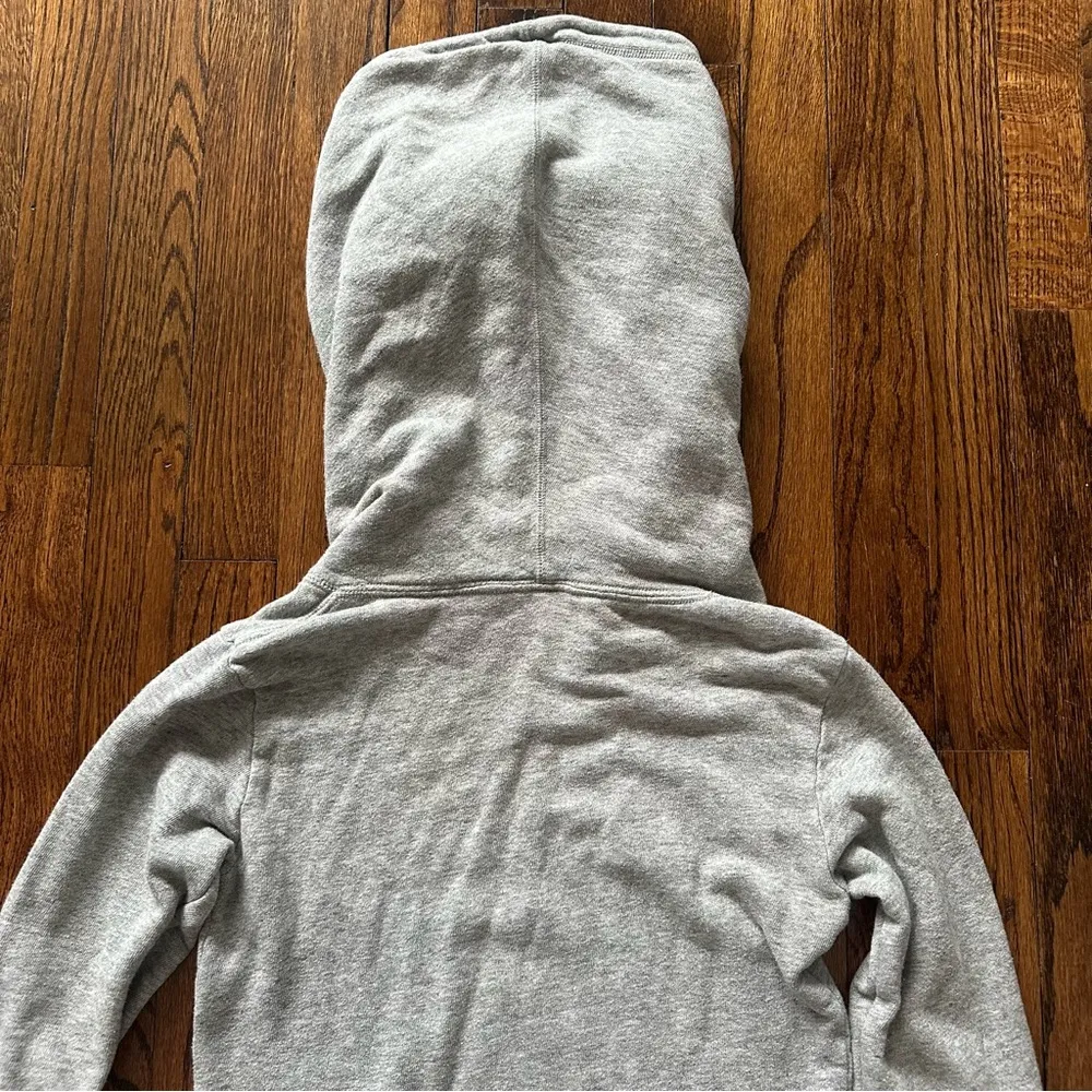 🦋 BLUE Saks Fifth Avenue Cozy Gray Cowl Neck Sweater XS - Image 9