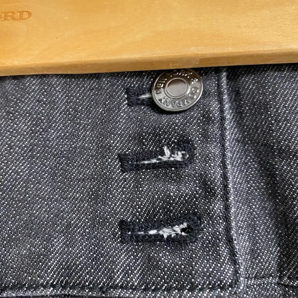 NWT wide leg black washed jeans Size 14 - Image 4