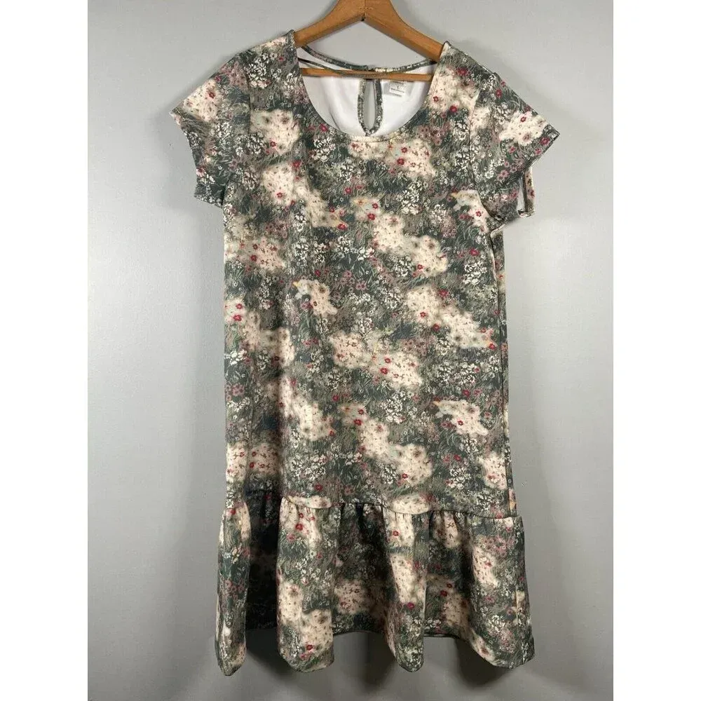 Disney Bambi Dress LC Lauren Conrad‎ Disney Collection Size Large (MSRP $64.00) Green - Image 2