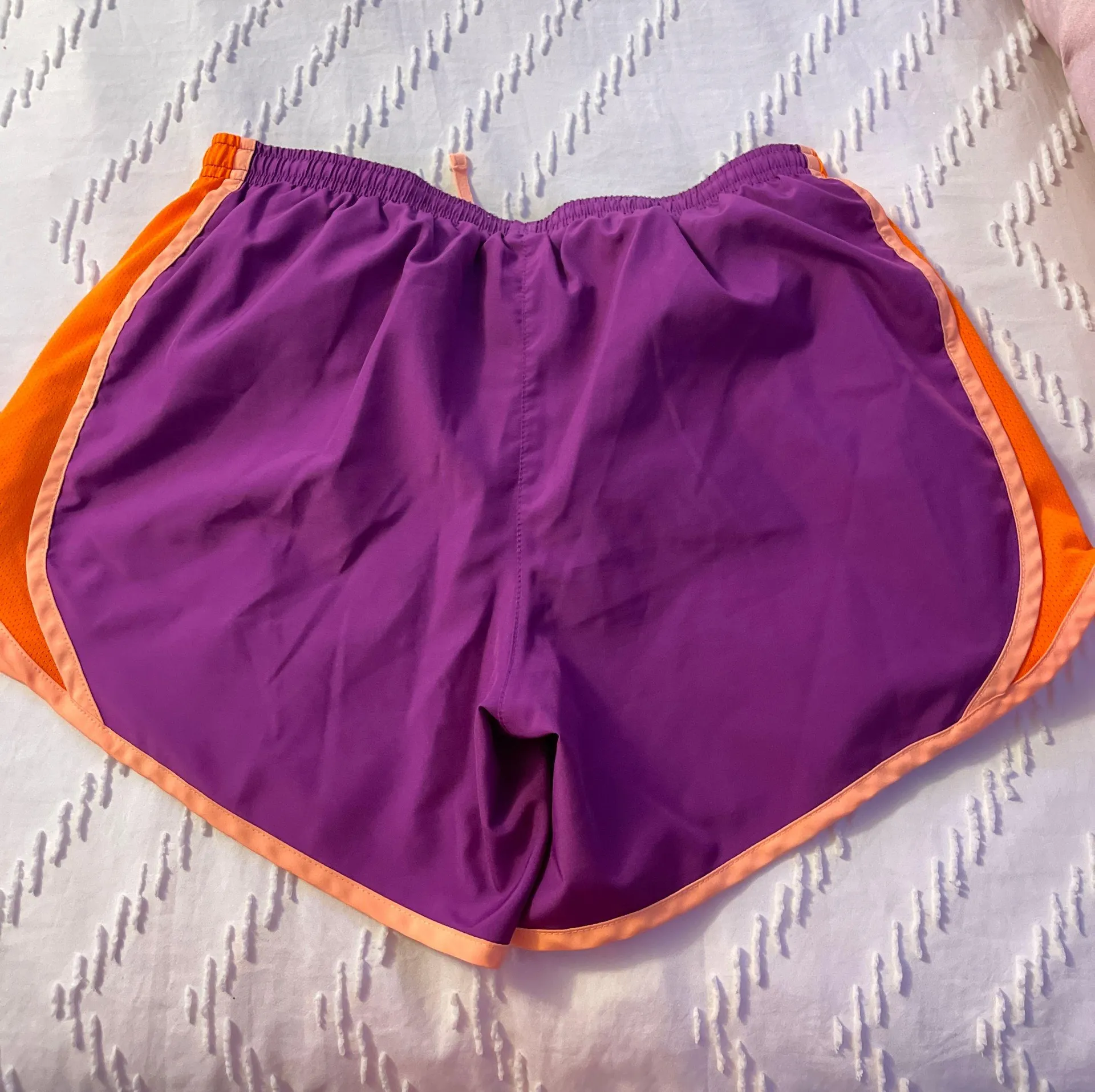 Nike Orange And Purple  Shorts - Image 2