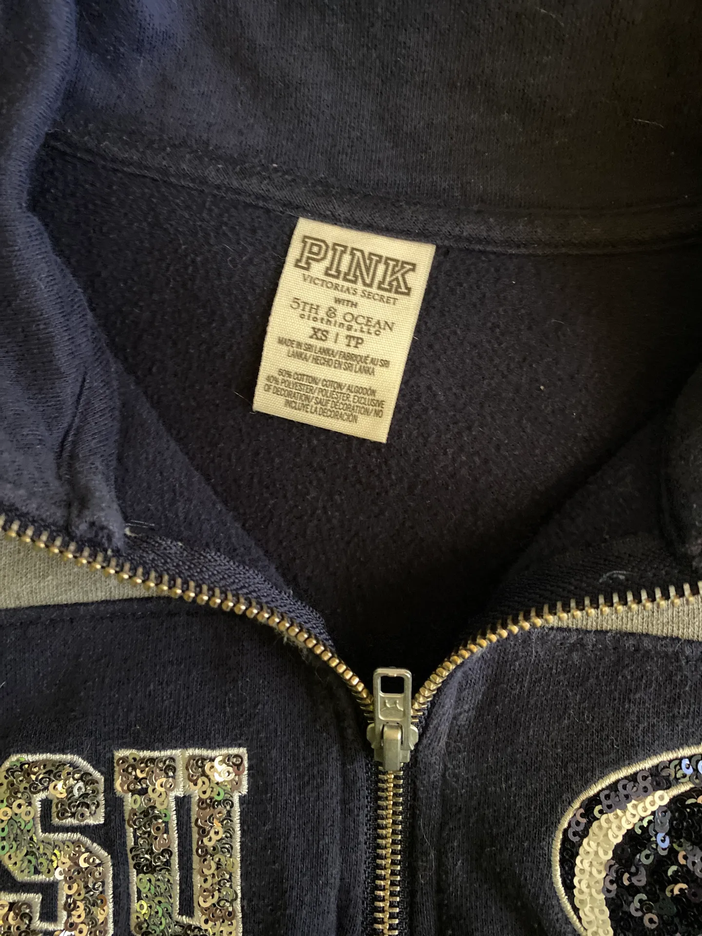 Victoria's Secret Half Zip - Image 3