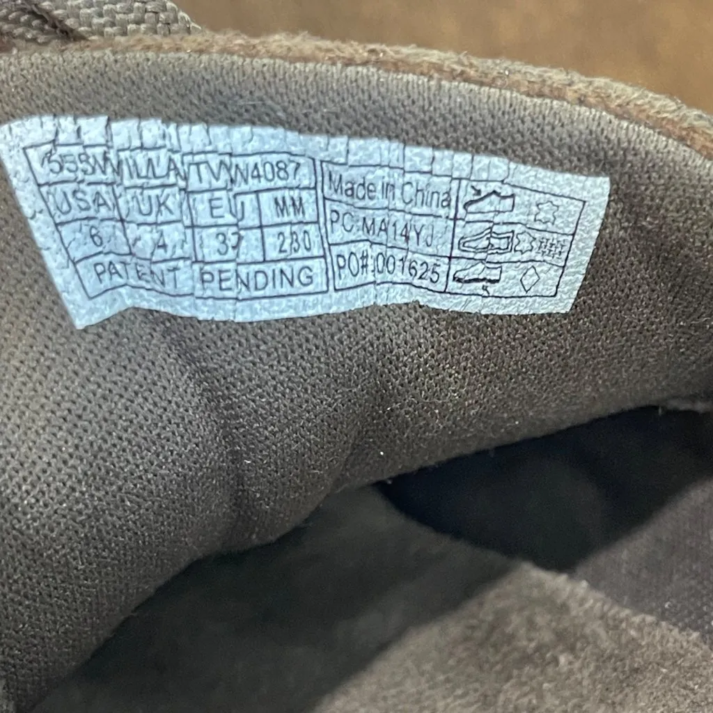 Vionic Willa Leather Sneakers Womens Size 6 Bronze Metallic Lace Up Comfort Shoe - Image 6