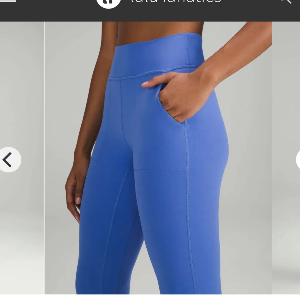 Lululemon Align Jogger 4 & Align Tank 6 Matching Set Wild Indigo Like New EUC - Image 10