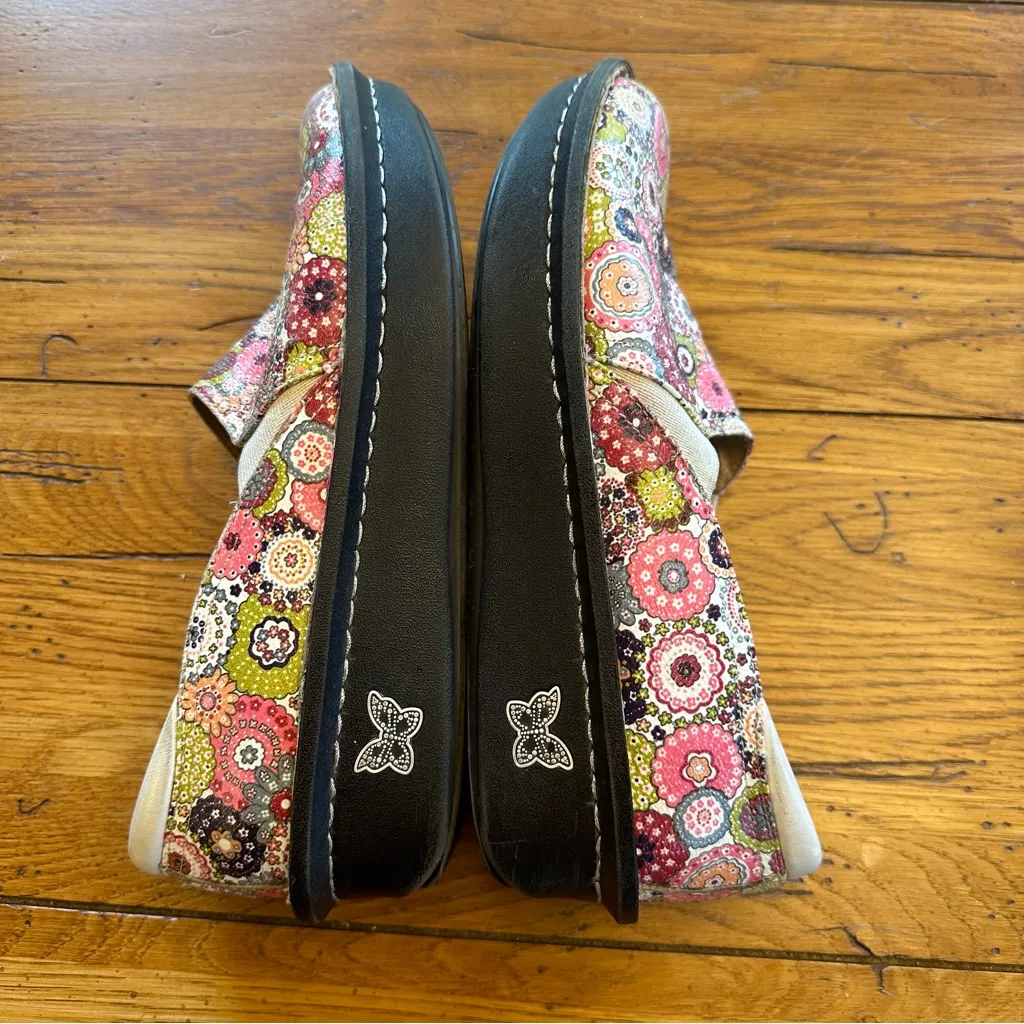 Alegria DEB-305 Women's Debra Potpourri Slip On Leather Nursing Shoes Si… - Image 7