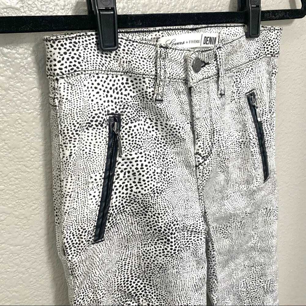 Printed Skinny Jeans - Image 4