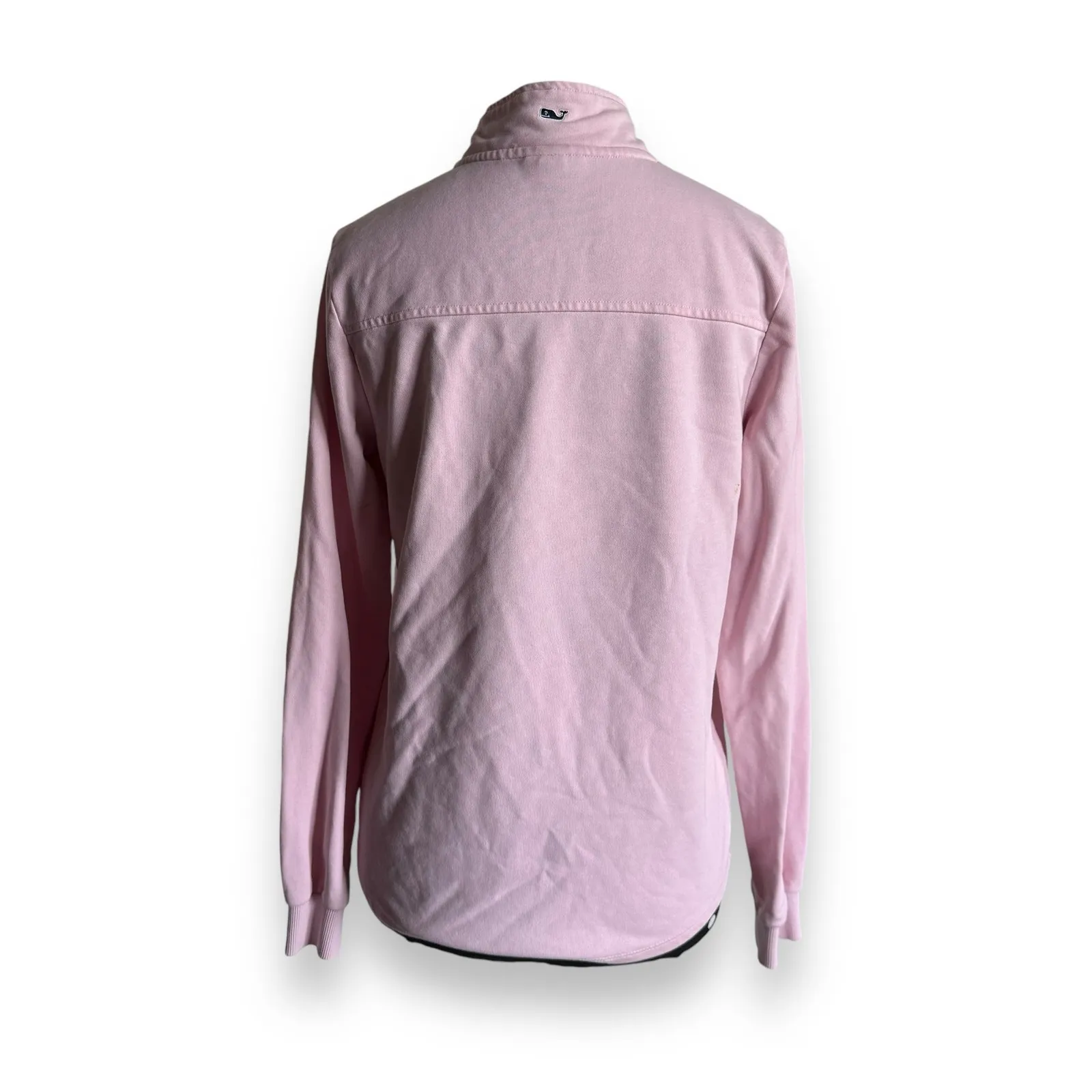 Vineyard Vines‎ Womens Pullover Sz S Light Pink Target Quarter Zip Athletic - Image 6