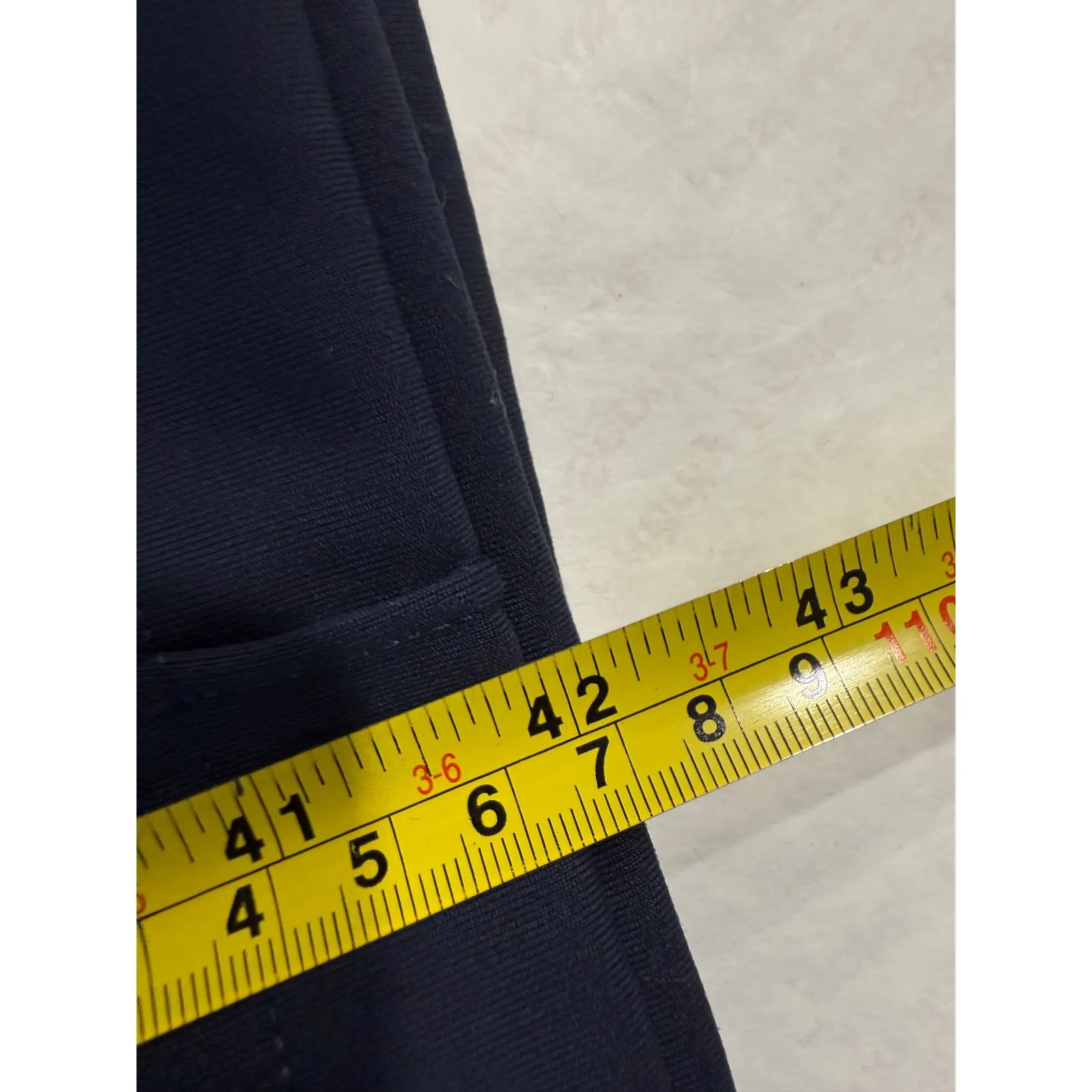 Athleta  Venice High Rise Track Stripe Wide Leg Pant, Granite Blue womens Medium - Image 8