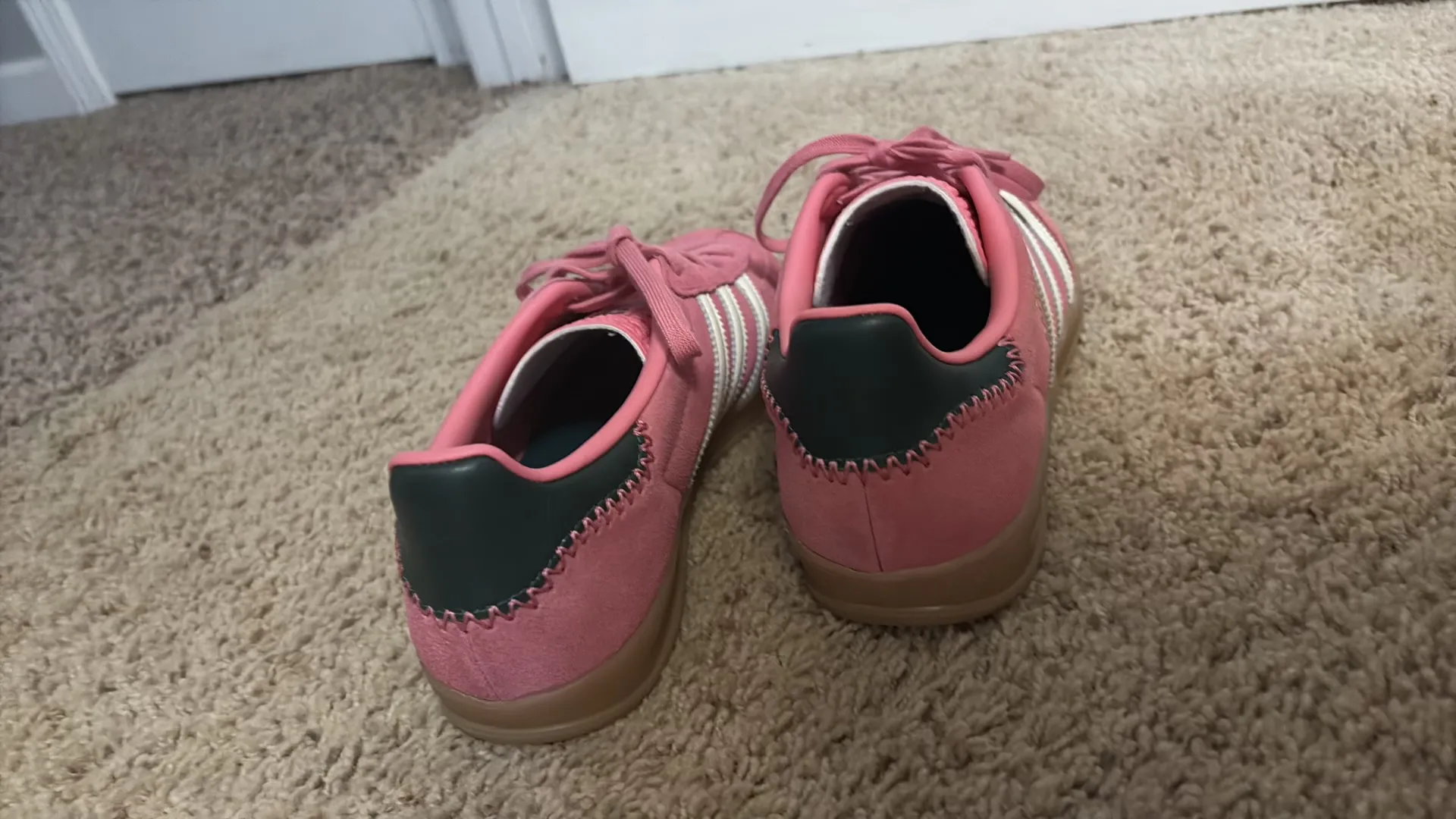 Pink Adidas Gazelle Sneakers - Image 2