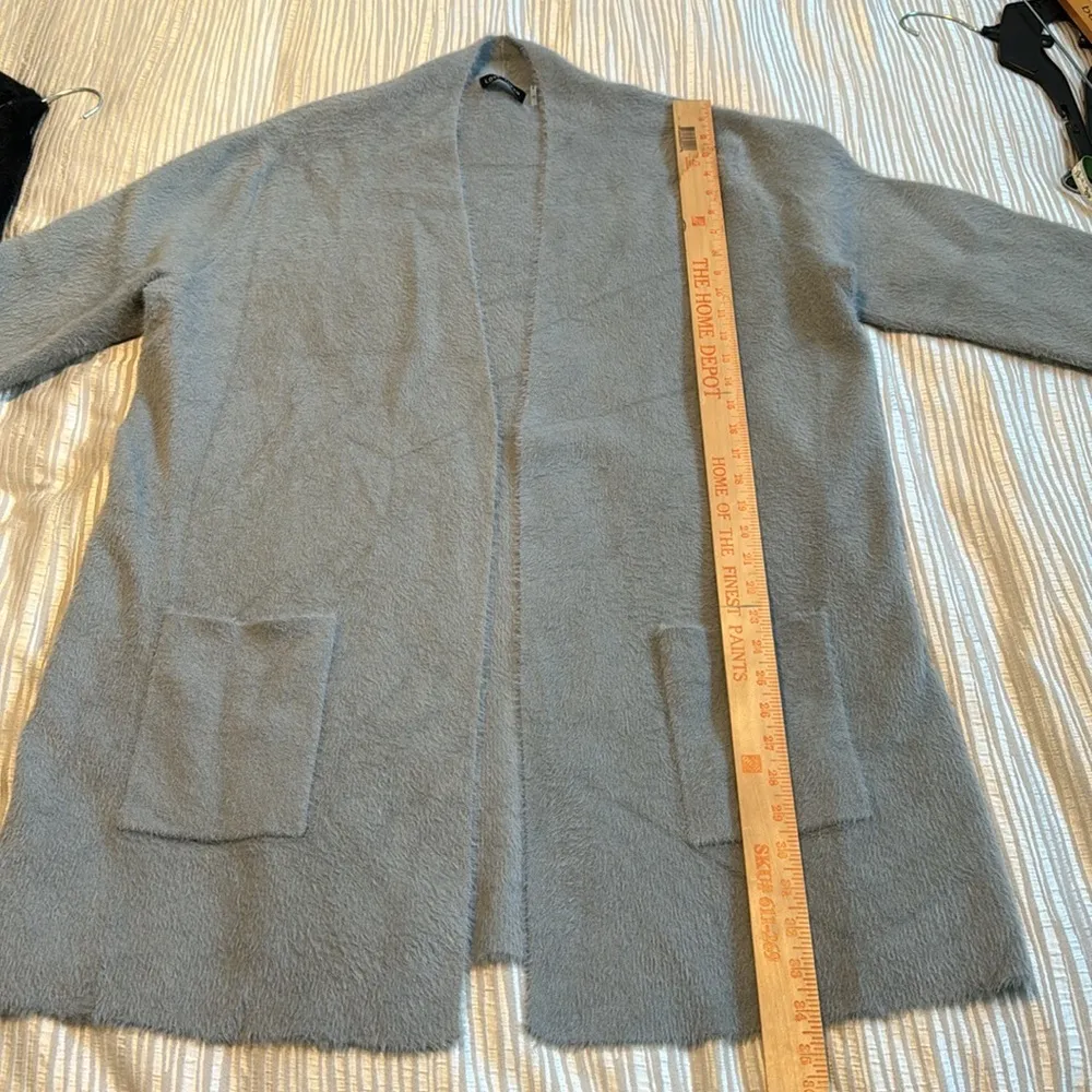 Love Token fuzzy Cozy Open Cardigan, nwot - Image 5