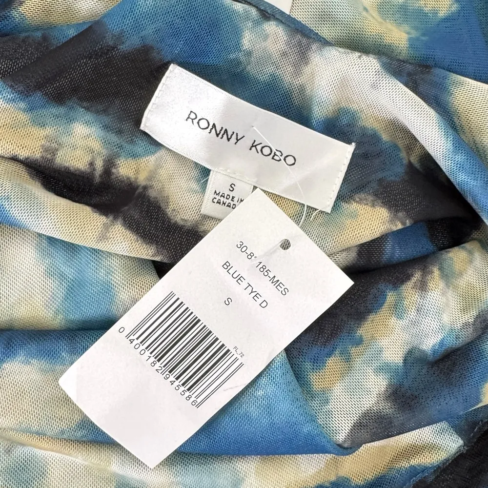 Ronny Kobo Rozio Dress Blue Tye Dye Multi - Image 7