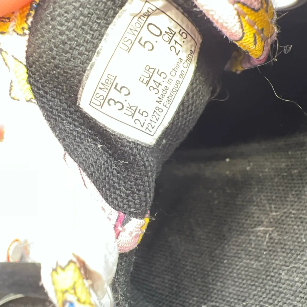 Vans x Nintendo Princess Peach Sneakers Women's Allover Video Game M-3.5 W-5.0 - Image 13