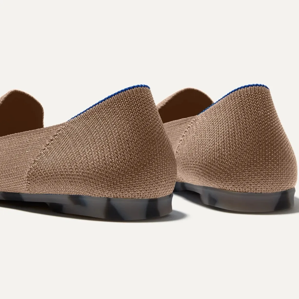 Rothy's Womens 12 The Almond Loafer Portobello Knit Pointed Toe Flats Shoes - Image 4