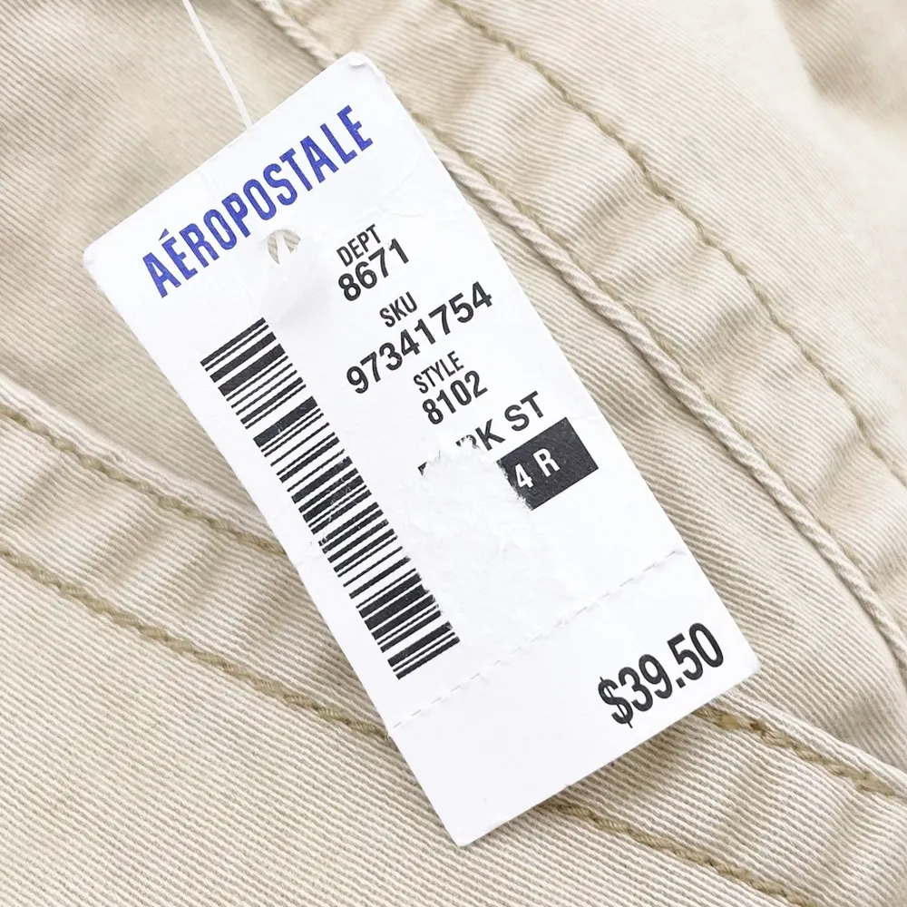 NEW Aeropostale Hailey Skinny Flare Tan Pants Y2K Low Rise Style Size 13/14R - Image 10