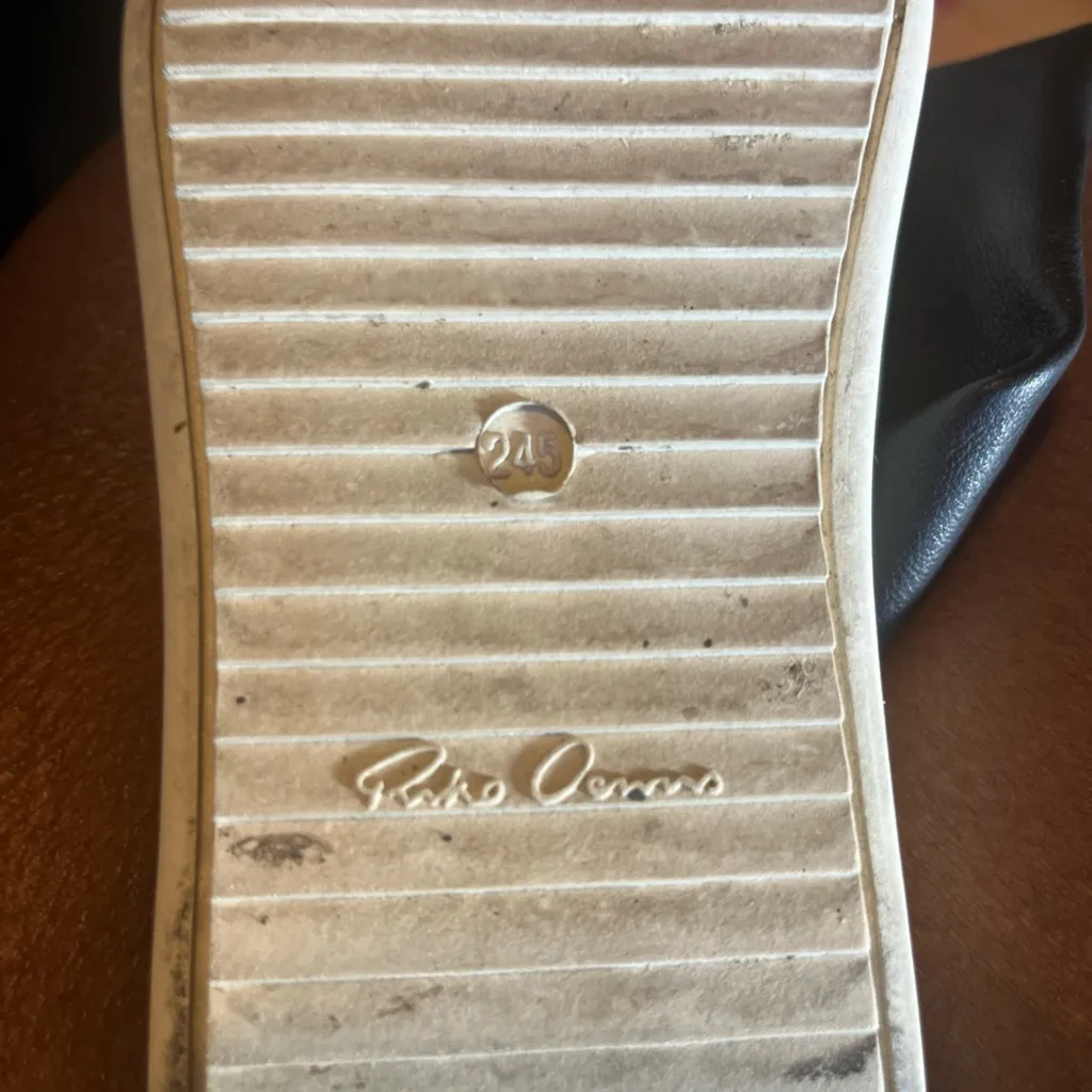 Black Stretch Knit Runner Sock Sneakers Size 7.5 - Image 6