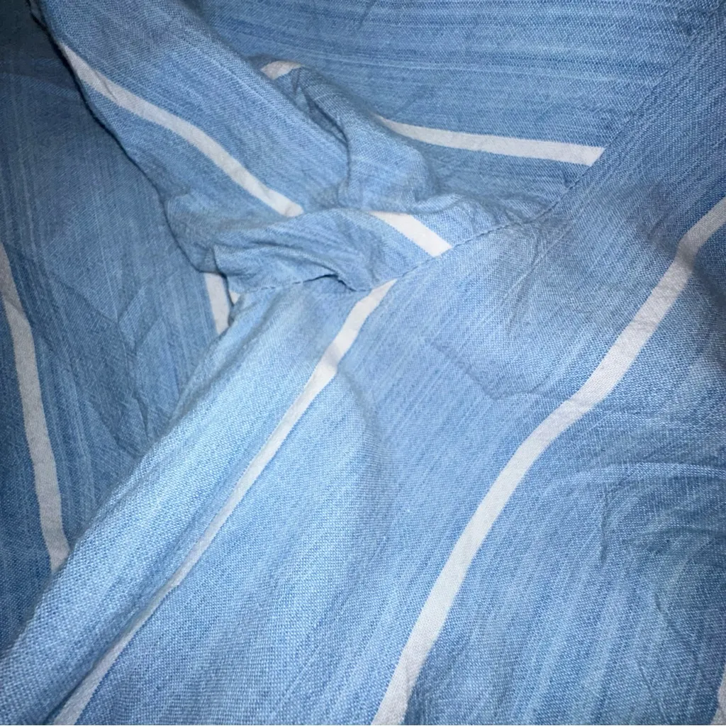 Vintage Patchwork Dress Made In Pakistan Chandni Cotton, One Size Fits All Blue - Image 5