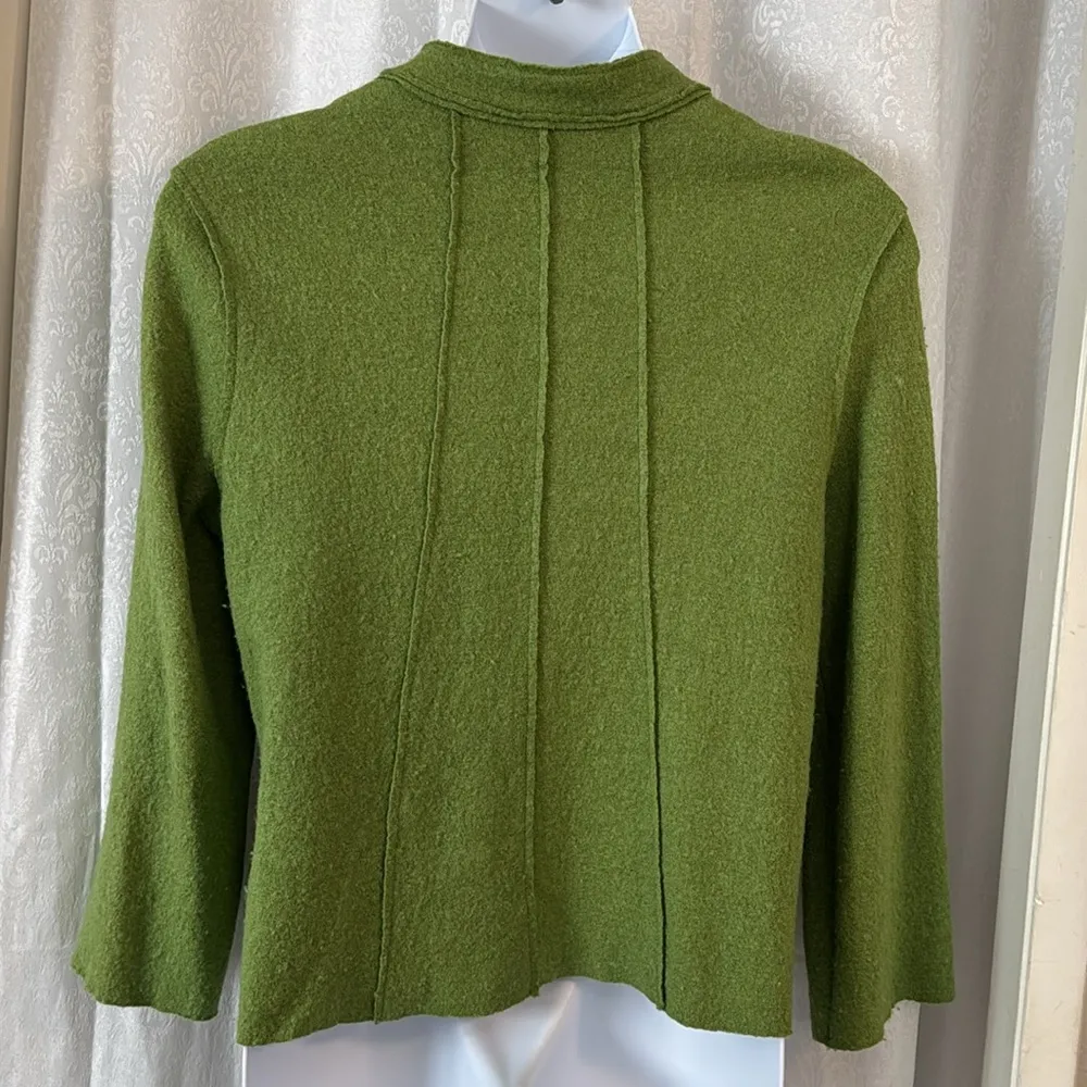 COLDWATER CREEK Green Women's Jacket SZ: L - Image 2