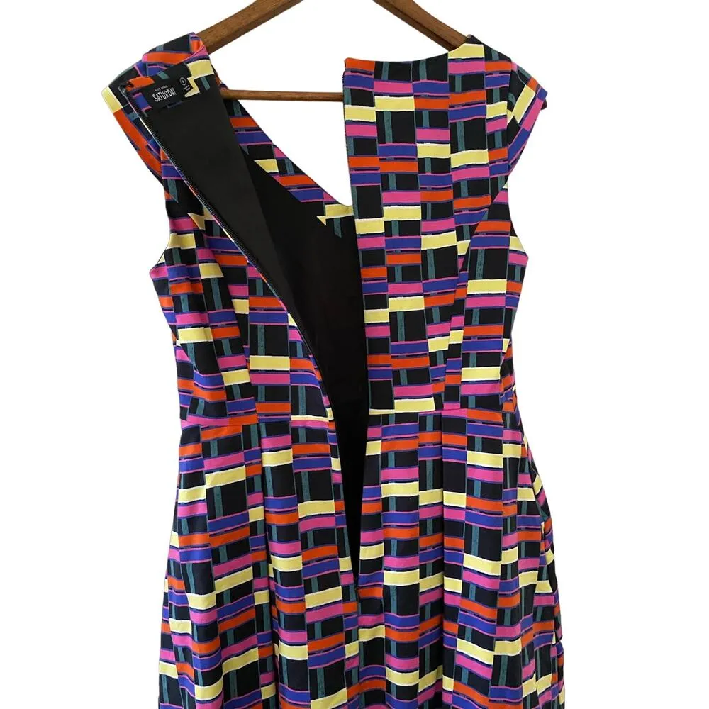 Kate Spade Saturday Geometric Print Multi - Image 7