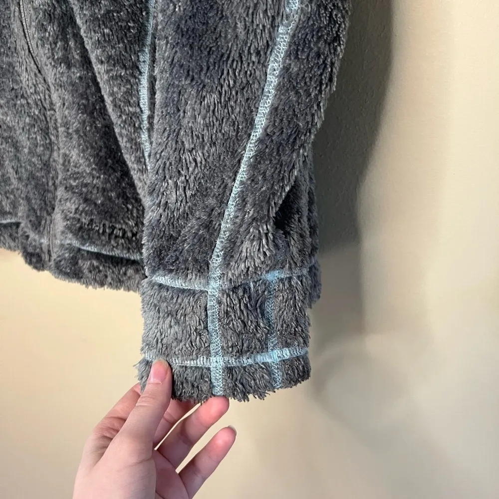 Marmot Gray Polartec High Pile Jacket Women’s Large - Image 4