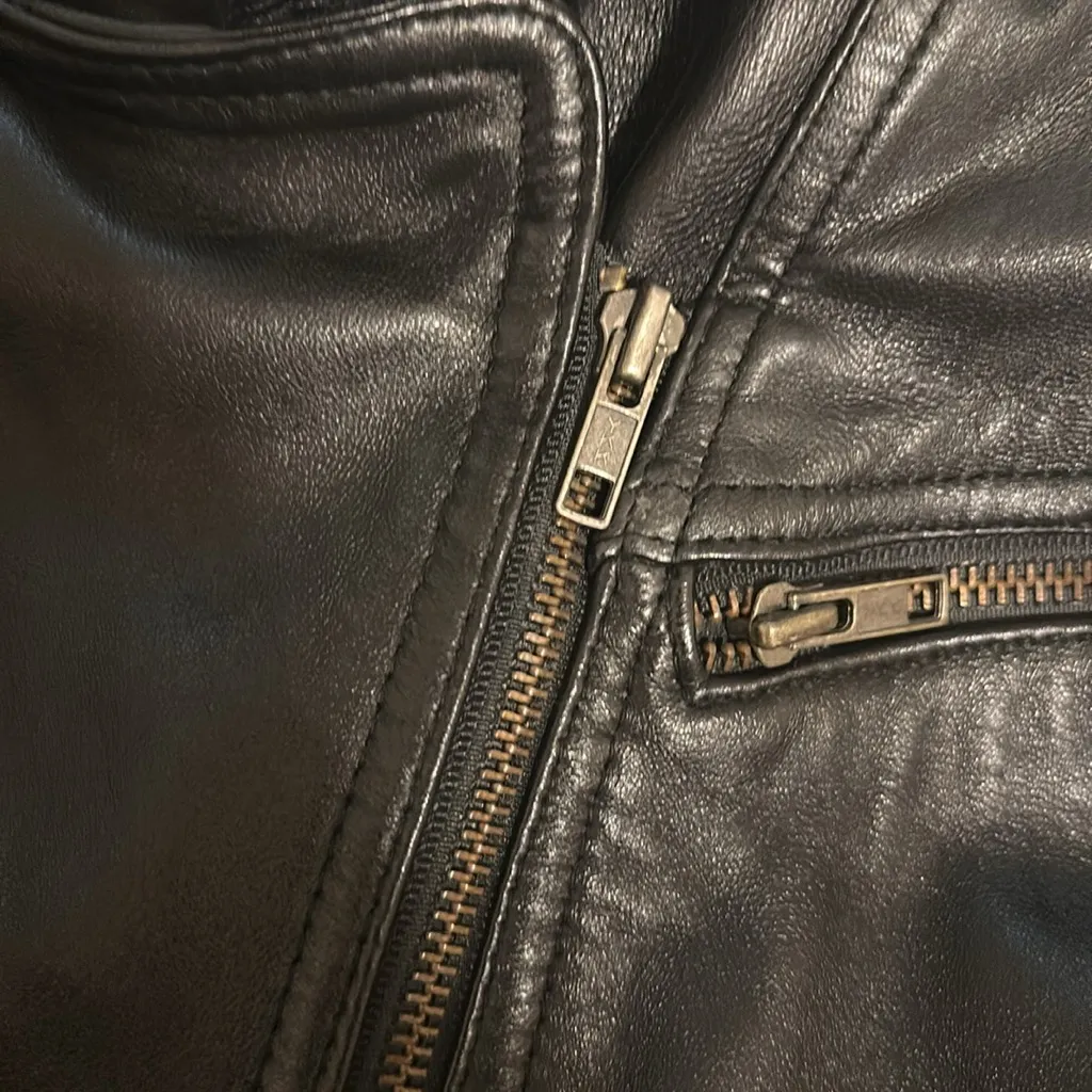 Vintage FoxRun genuine leather jacket Black - Image 16
