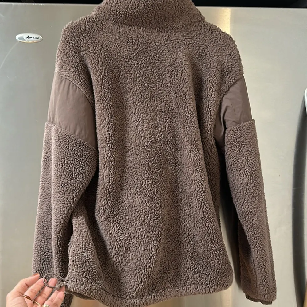 Victoria secret PINK teddy sweater Brown - Image 4