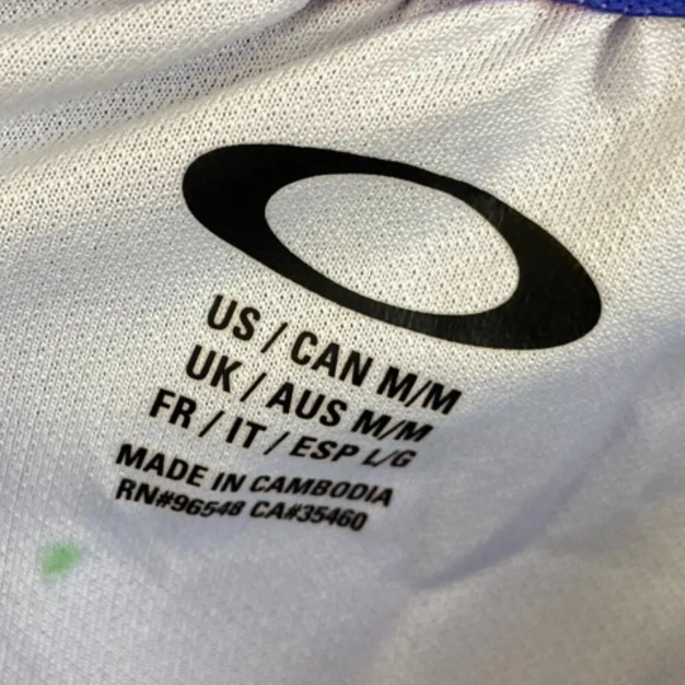 Oakley Blue & Gray Burn Athletic Shorts - Image 4