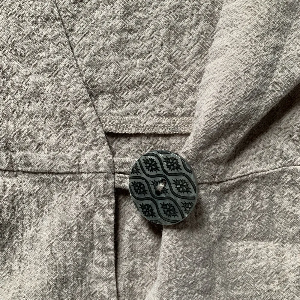 Soft Surroundings Gray/Beige Blazer XS - Image 6