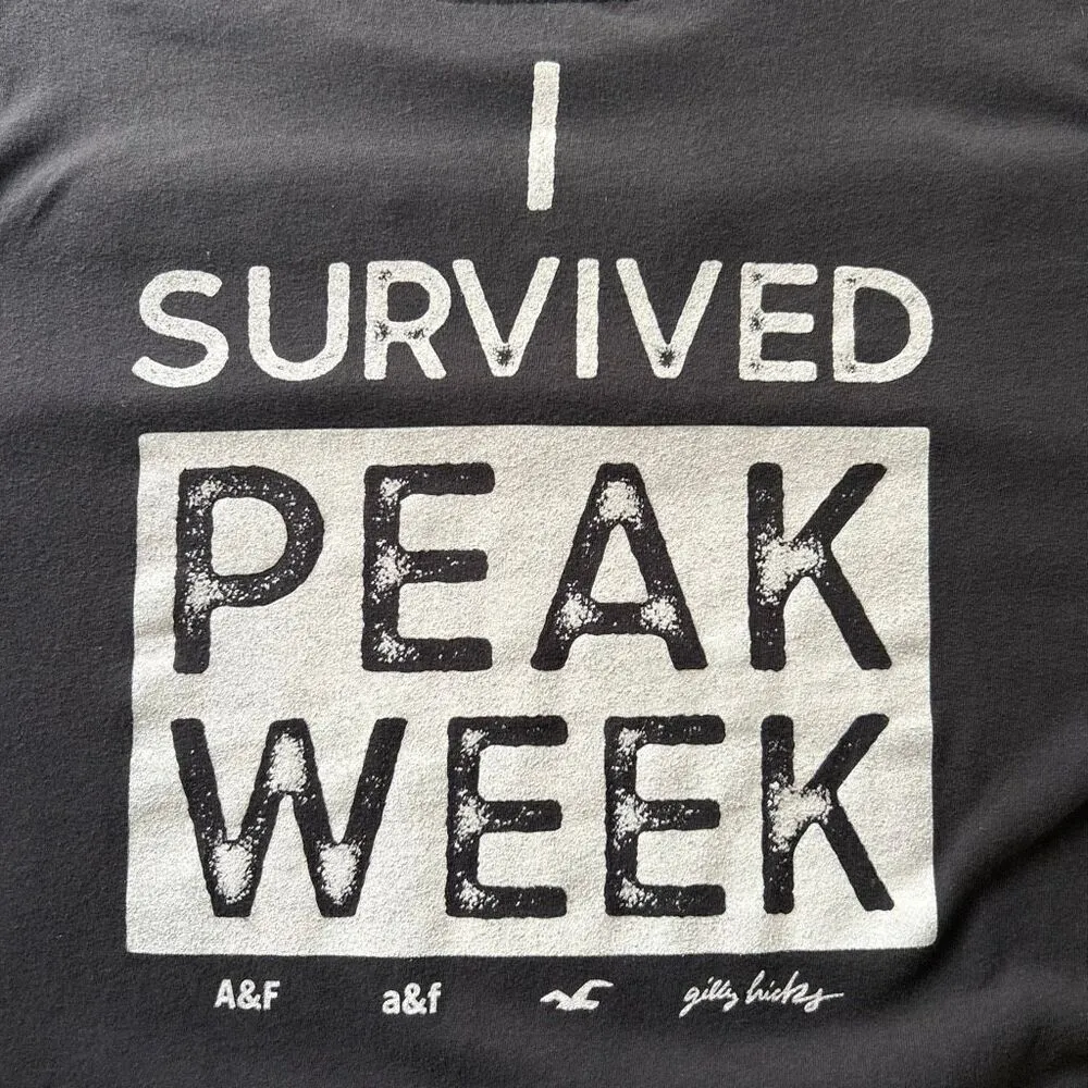 Abercrombie & Fitch #TEAMUP Graphic Tee | Soft Black Cotton T-Shirt | Size L - Image 8