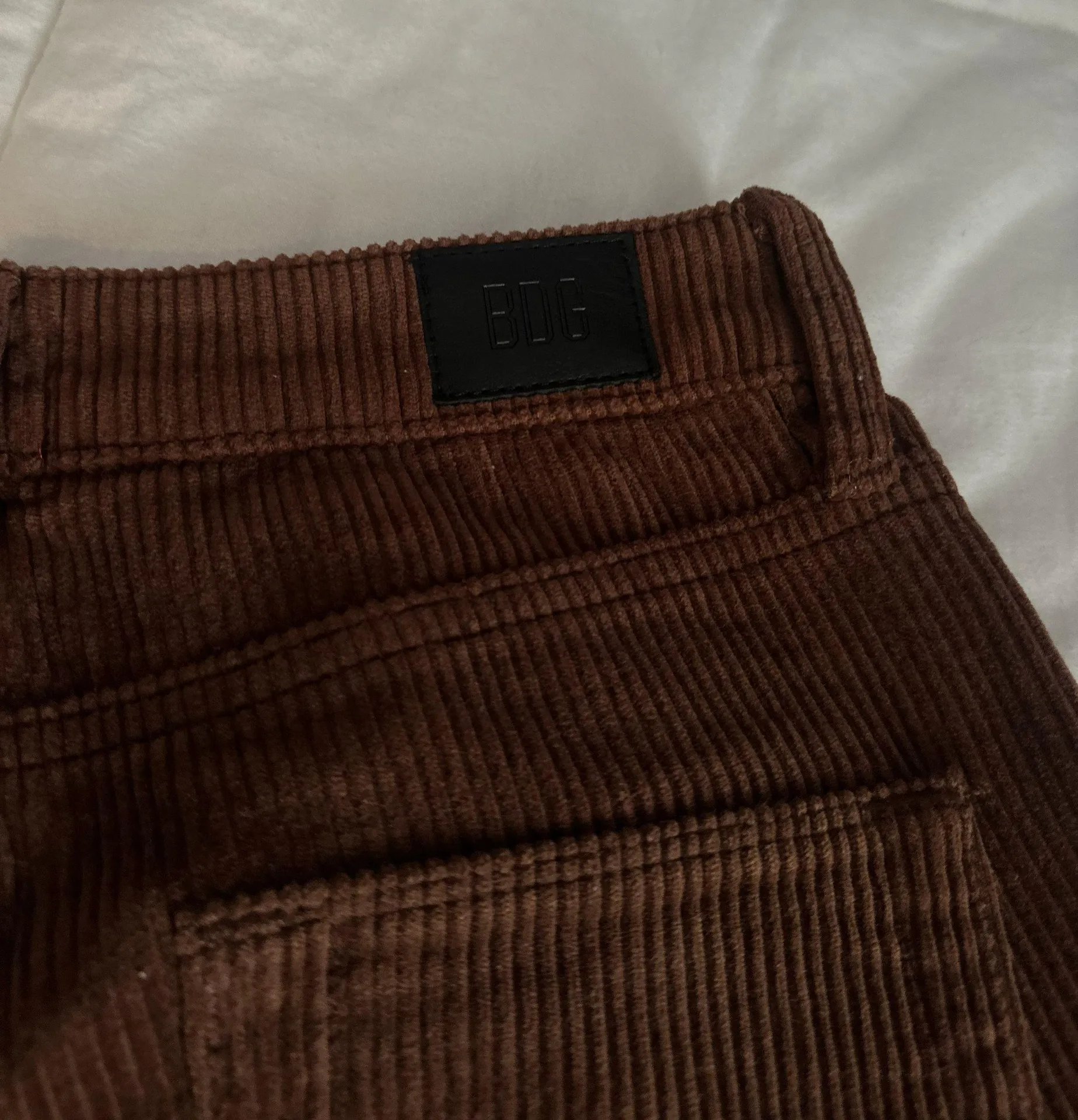 Brown Corduroy Jeans - Image 3