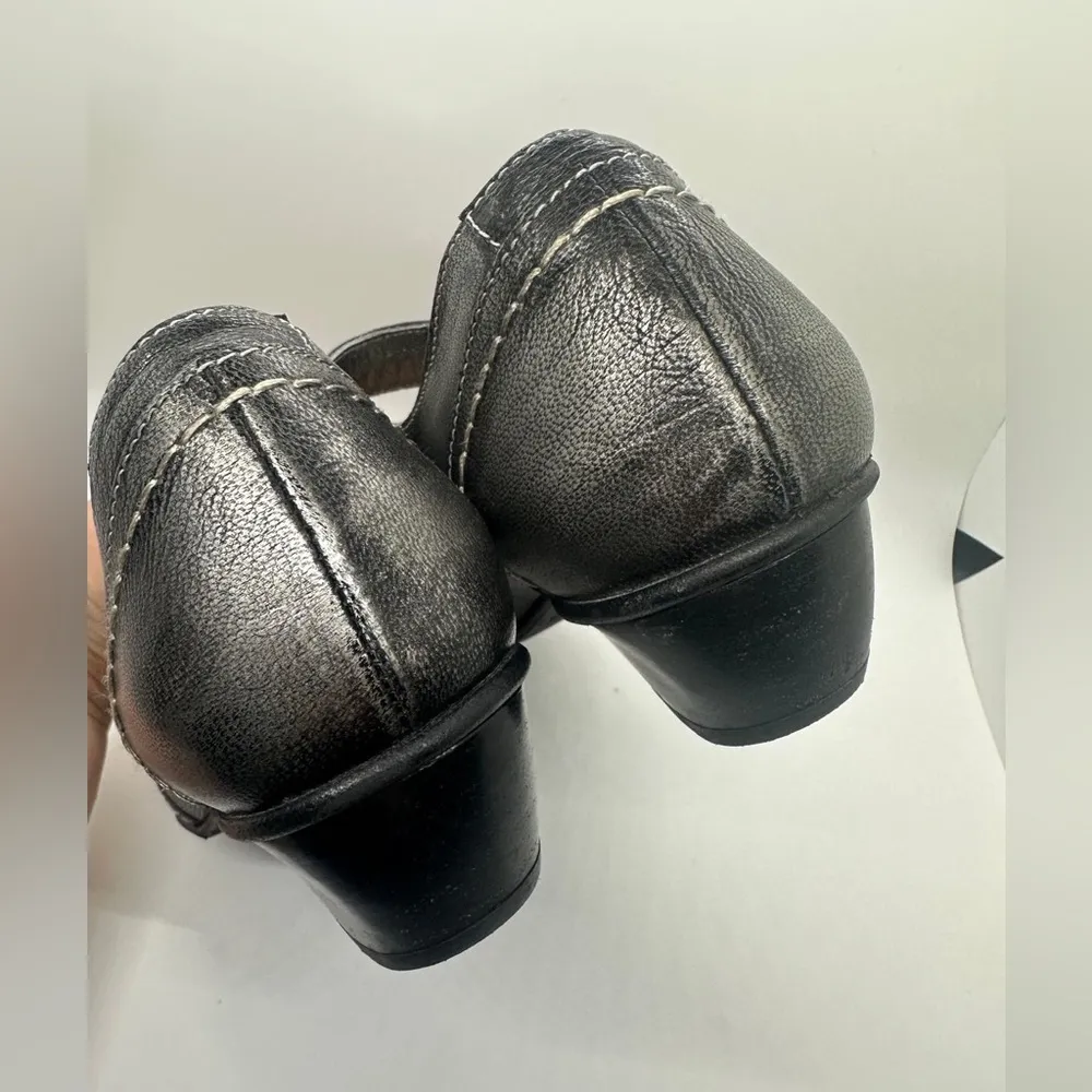 Fidji Mary Jane Leather Pumps Size EU 38.5 - Image 5