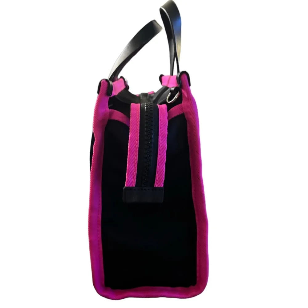 Marc Jacobs Pink and Black Tote Bag - Image 5