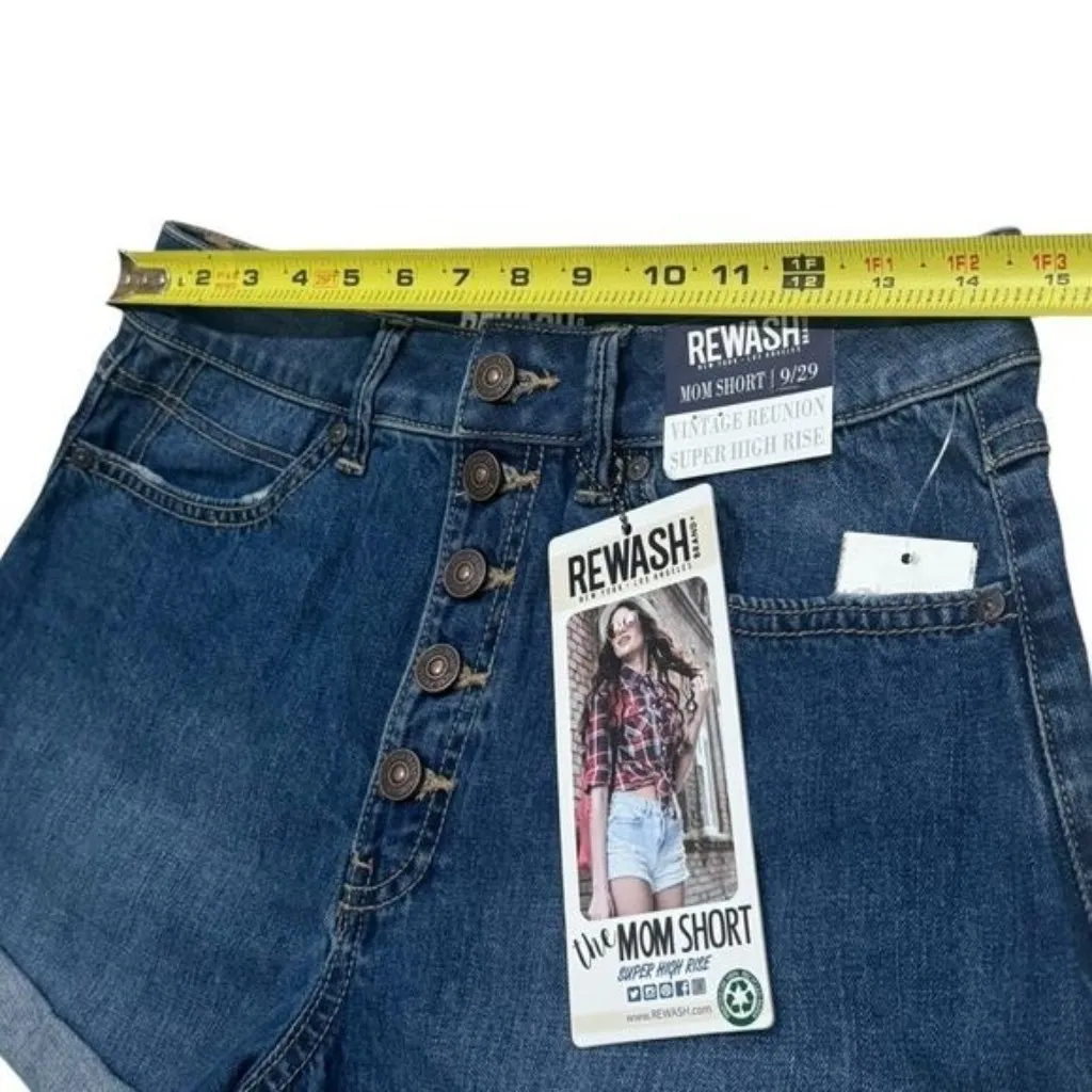 NEW Rewash Jean “The Mom Short” Comfort Summer Capsule Rodeo Country 9/29 - Image 6
