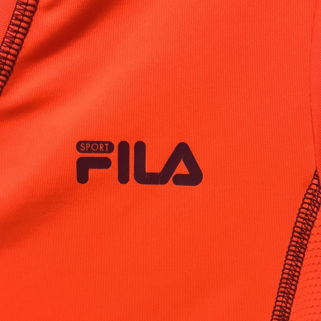 Fila Orange Short Sleeve Tee - Image 4